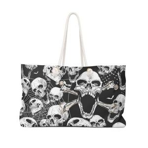 NEW Large Skull Weekender/Gym Bag #7562099